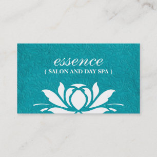 Tarjetas de visita del balneario del salón y del