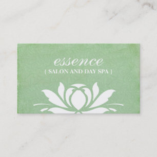 Tarjetas de visita del balneario del salón y del