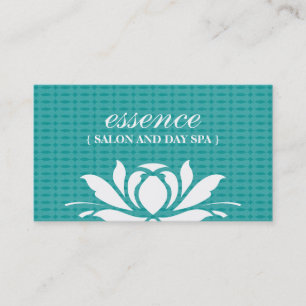 Tarjetas de visita del balneario del salón y del