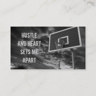 Tarjetas de visita del baloncesto