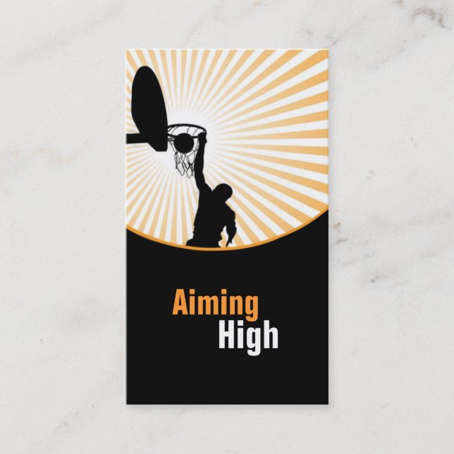 Tarjetas de visita del baloncesto (Anverso)