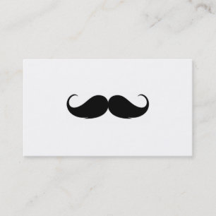 Tarjetas de visita del bigote