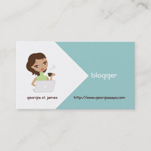 Tarjetas de visita del Blogger