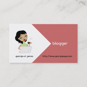 Tarjetas de visita del Blogger
