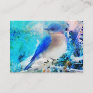 Tarjetas de visita del Bluebird