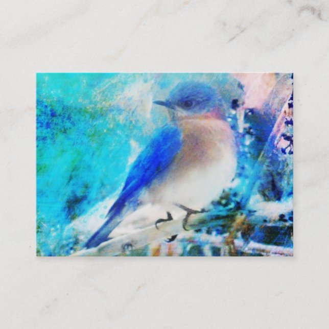 Tarjetas de visita del Bluebird (Anverso)