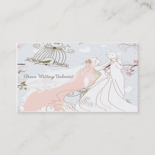 tarjetas de visita del boda (Anverso)