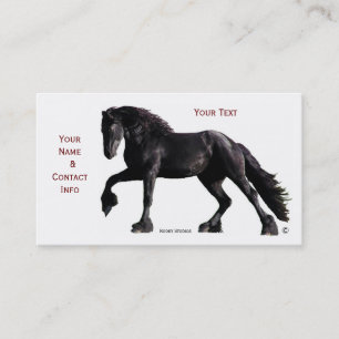 Tarjetas de visita del caballo