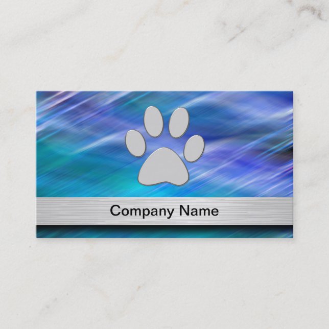 Tarjetas de visita del canguro del mascota (Anverso)