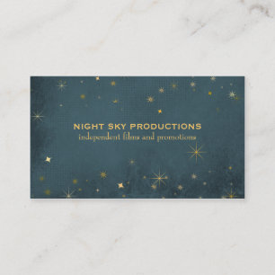 Tarjetas de visita del cielo nocturno
