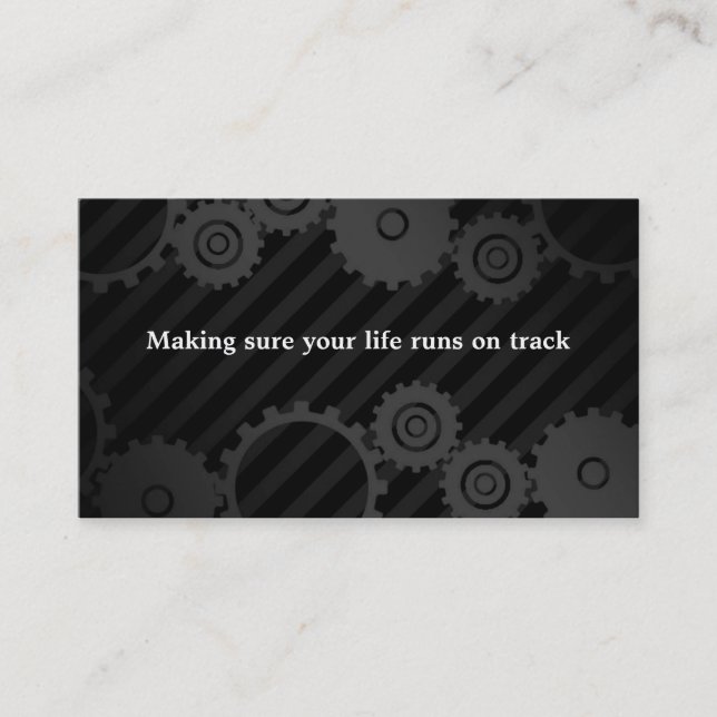 Tarjetas de visita del Concierge (Anverso)