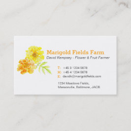 Tarjetas de visita del cultivador del granjero/de