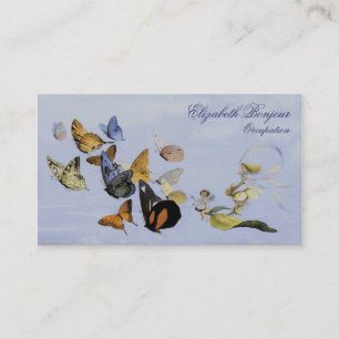 Tarjetas de visita del ~ de las mariposas y de las