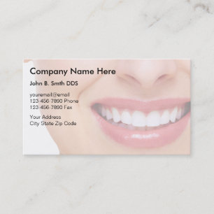 Tarjetas de visita del dentista