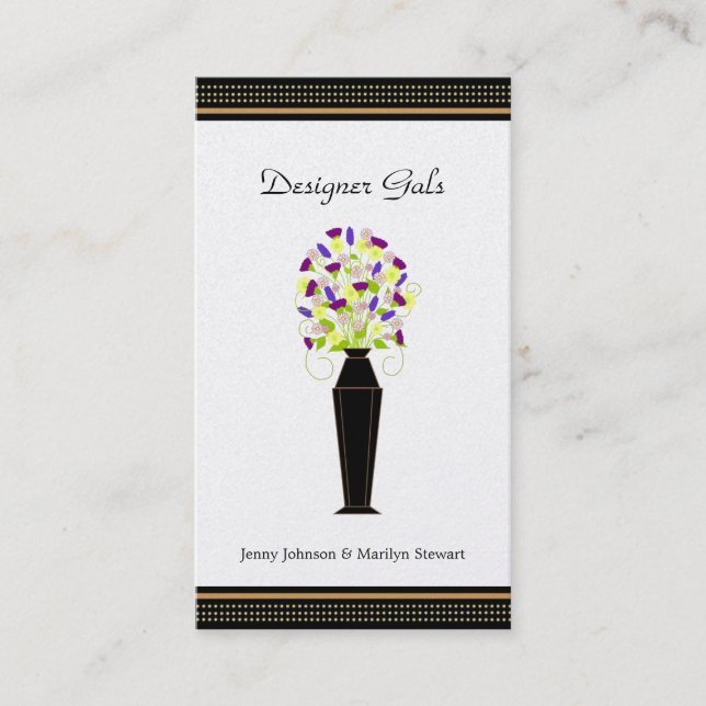 Tarjetas de visita del diseñador (Anverso)