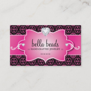 Tarjetas de visita del diseñador de la joyería