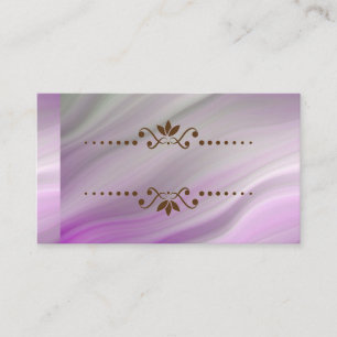 Tarjetas de visita del Diseñador de niebla morada