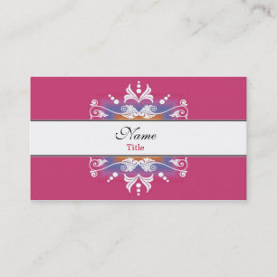 Tarjetas de visita del diseñador:: Flourishes