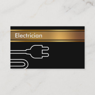 Tarjetas de visita del electricista