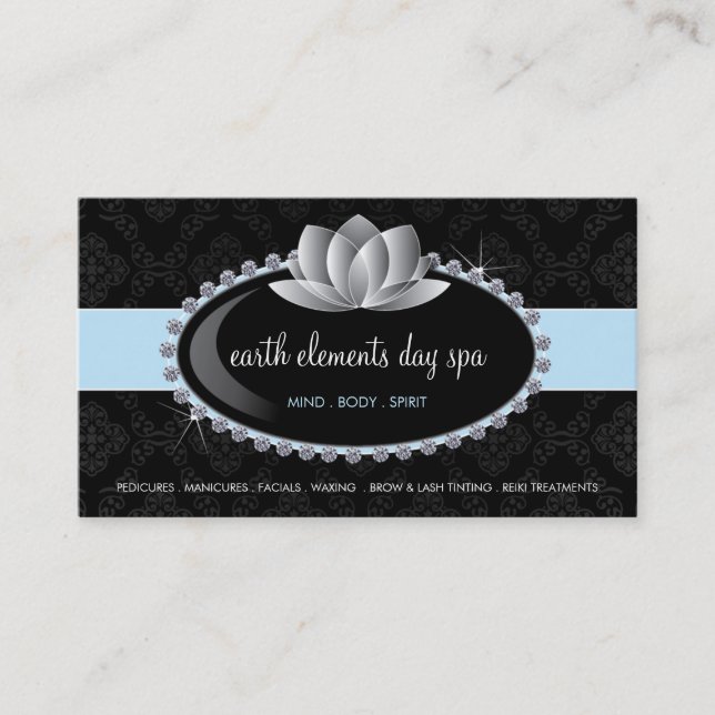 Tarjetas de visita del Esthetician (Anverso)