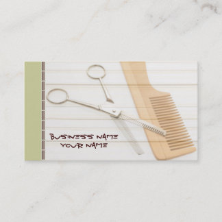 Tarjetas de visita del estilista