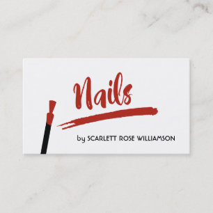 Tarjetas de visita del estilista del salón del