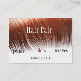 Tarjetas de visita del estilo del salón de pelo -
