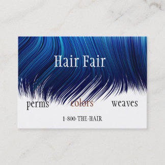 Tarjetas de visita del estilo del salón de pelo