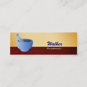 Tarjetas de visita del farmacéutico