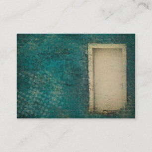 Tarjetas de visita del fondo de la puerta del