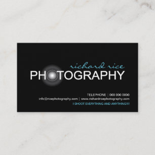 Tarjetas de visita del fotógrafo