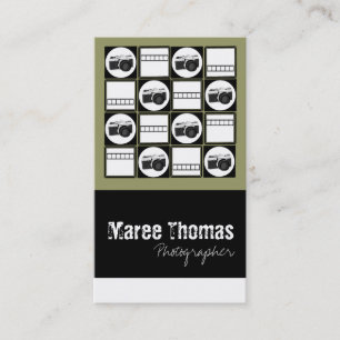Tarjetas de visita del fotógrafo