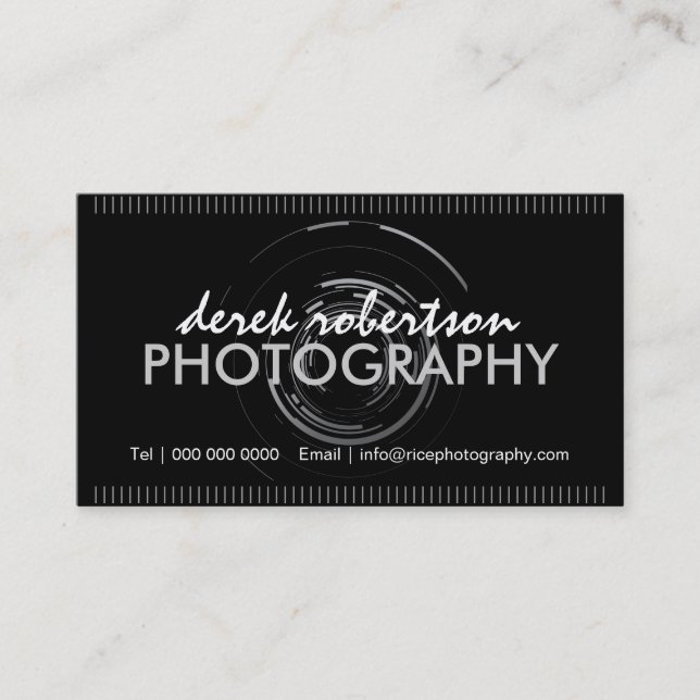 Tarjetas de visita del fotógrafo (Anverso)