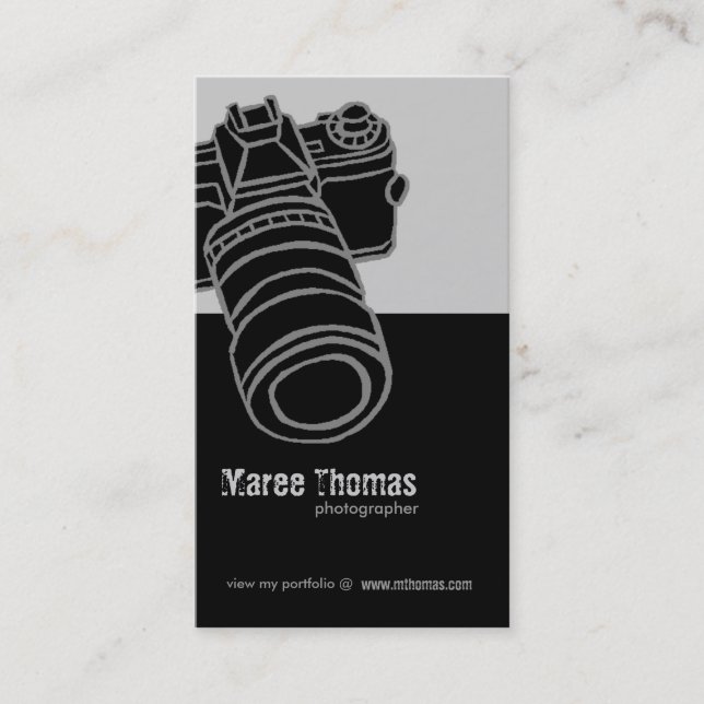 Tarjetas de visita del fotógrafo (Anverso)