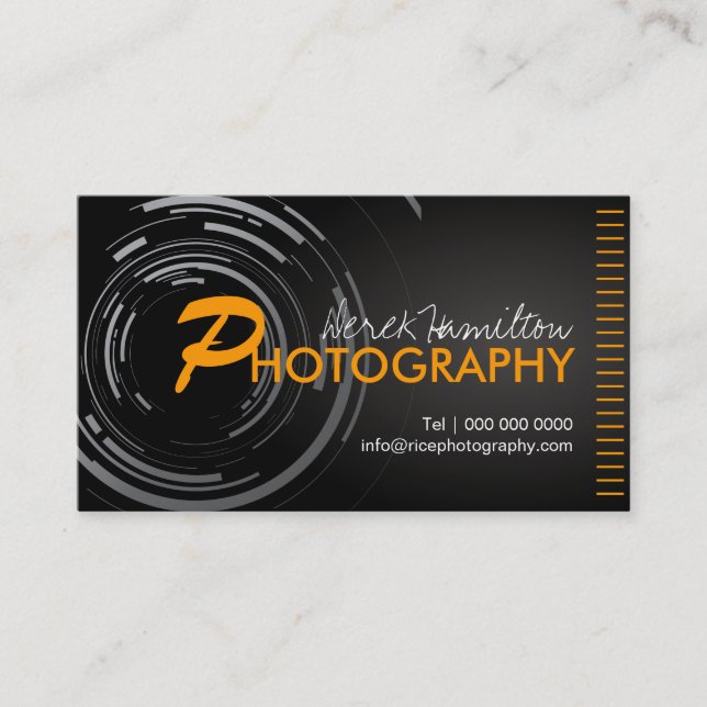 Tarjetas de visita del fotógrafo (Anverso)