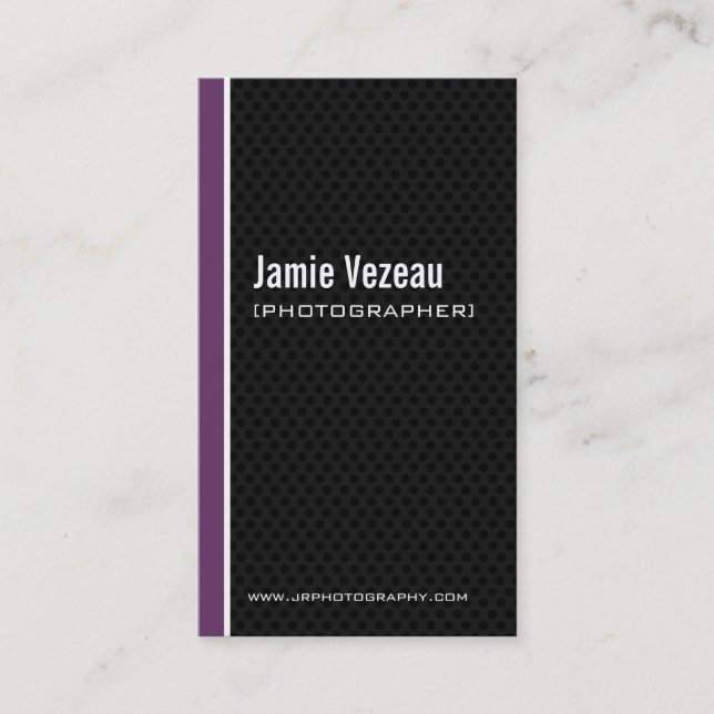 Tarjetas de visita del fotógrafo (Anverso)