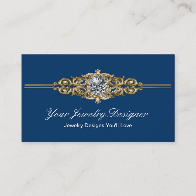 Tarjetas de visita del joyero (Anverso)