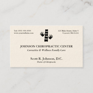 Tarjetas de visita del logotipo de la