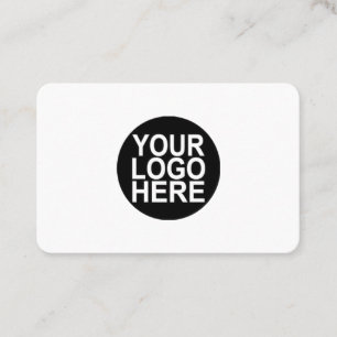 tarjetas de visita del logotipo del personalizado
