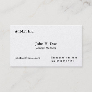 Tarjetas de visita del maleficio del comienzo de 8