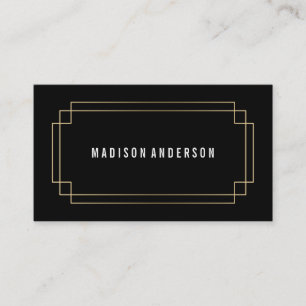 Tarjetas de visita del marco el   de Deco