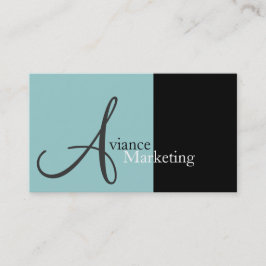 Tarjetas de visita del márketing