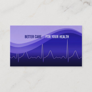Tarjetas de visita del médico