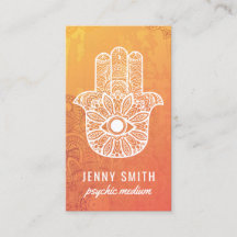 Tarjetas de visita del medio psíquico