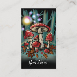Tarjetas de visita del mushrooms~ del Toadstool