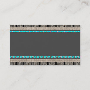 Tarjetas de visita del nativo americano