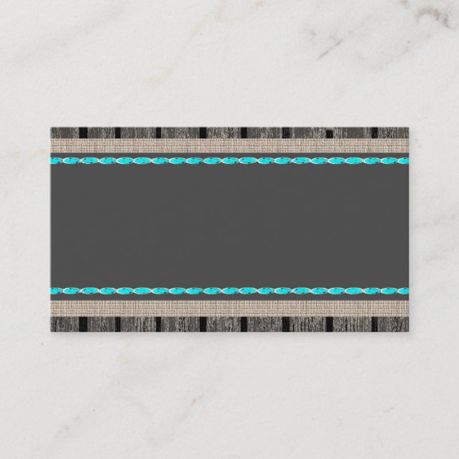 Tarjetas de visita del nativo americano (Anverso)