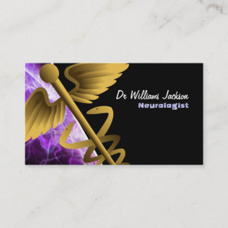 Tarjetas de visita del neurólogo