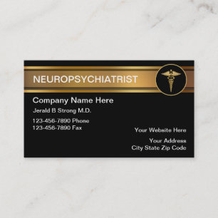 Tarjetas de visita del Neuropsychiatrist