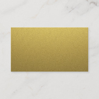 Tarjetas de visita del oro